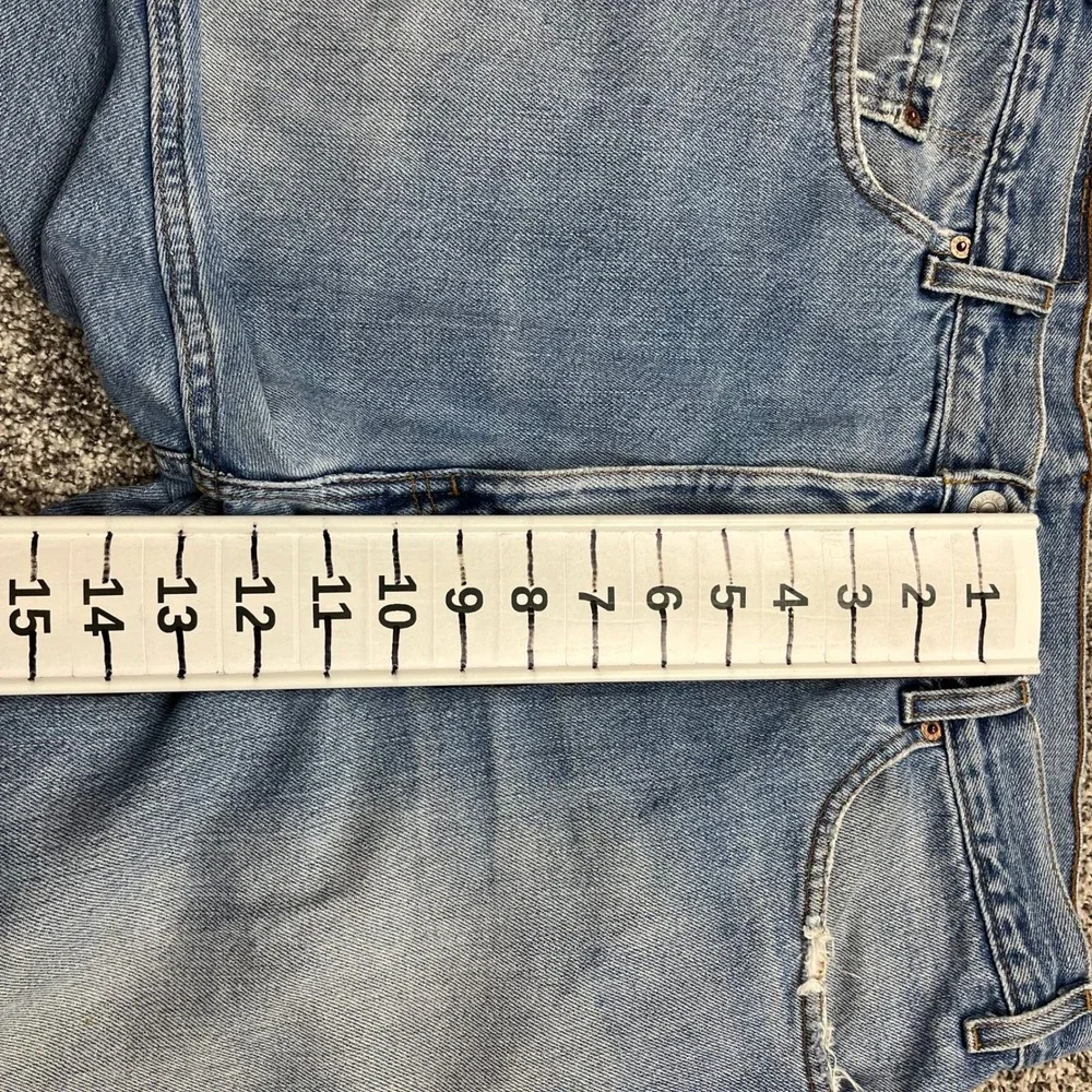 vintage LEVIS jeans 36X29 505 Light Wash Straight Leg faded Distressed Grunge